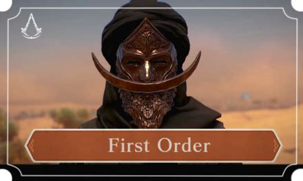 Ac Mirage First Order Walkthrough