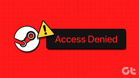 access to com 3 denied, Access denied sign. yellow banner with message access denied isolated