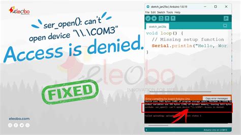 access to com3 is denied, Access denied royalty free vector image