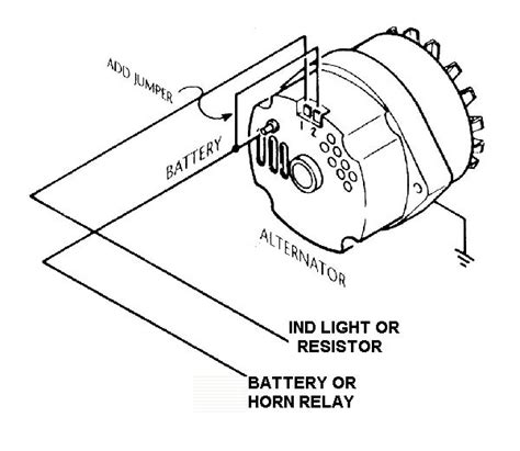 acdelco alternator wiring diagram 
