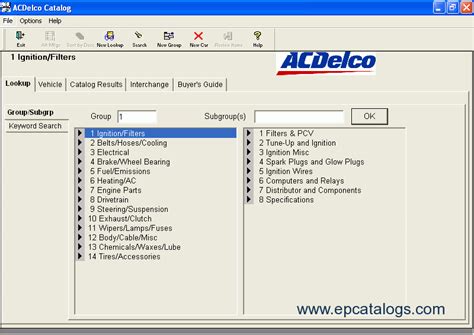 Acdelco Catalog Online