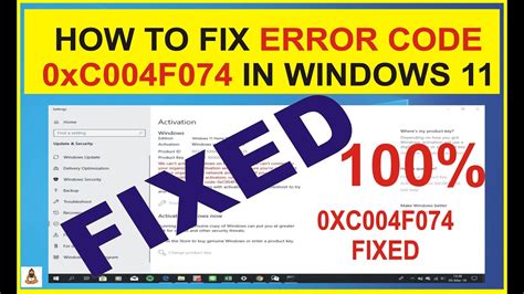 activate windows error code 0xc004f074, How to activate windows 10 all versions without any programs