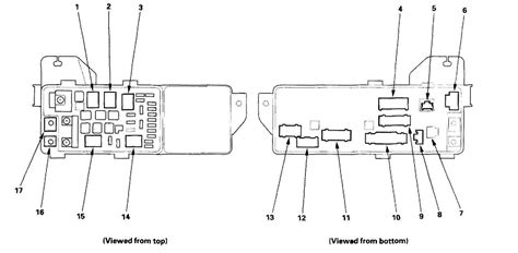 acura tl 2004 to 2014 fuse box diagram acurazine 