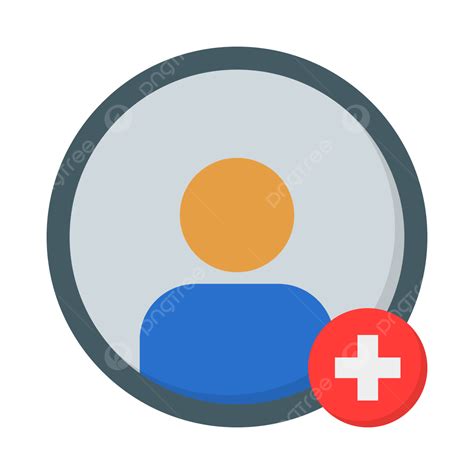 add friend icon transparent background, Add friend generic gradient icon