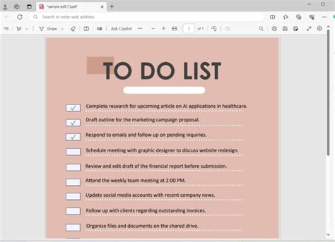 add tick mark in pdf microsoft edge, How to add check mark in pdf microsoft edge