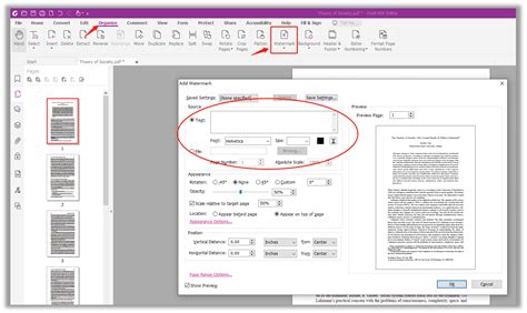 add water mark in foxit, Split pdf using foxit