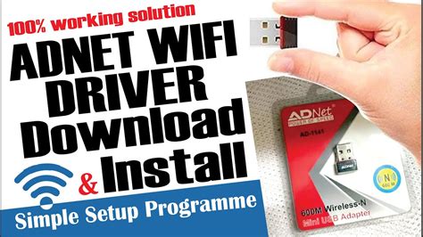 adnet wifi driver for windows 7, How to install adnet wireles wifi adapter on pc. Adnet wifi wireles adapter