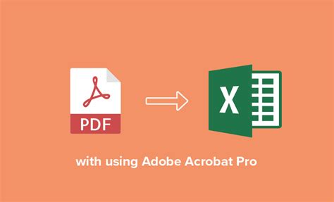 adobe acrobat convert pdf to excel, How to convert pdf to excel with adobe acrobat