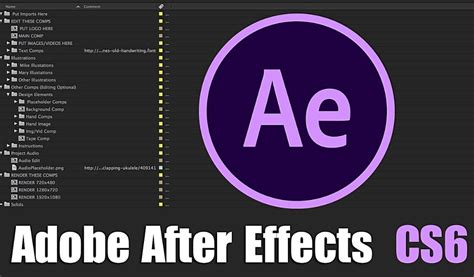 adobe after effects cs6, Adobe after effects cs6 yüklə