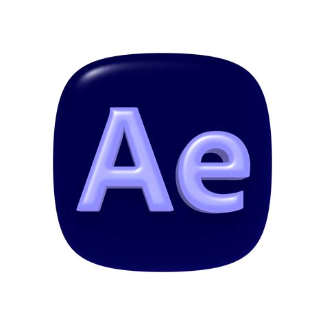 adobe after effects no background, Adobe after effects logo. Baixar deseja