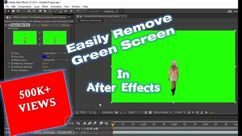 adobe after effects remove green screen, How to key out green screen in adobe after effects using key light 1.2. After effects green screen adobe key