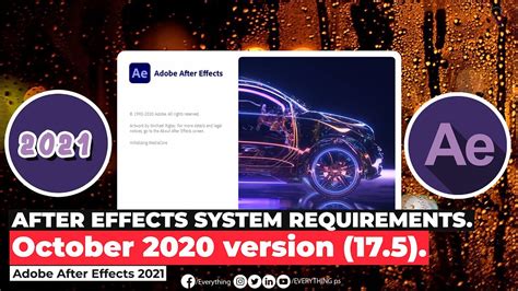 adobe after effects system requirements 2021, How to download adobe after effects for free