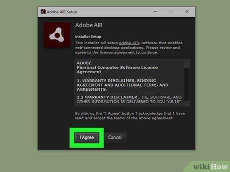 adobe air setup file, Install adobe air on linux