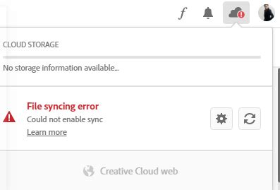 adobe creative cloud could not enable sync, Try all the adobe creative cloud apps with extra perks for only $30