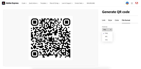 adobe express qr code generator, Free online qr code generator