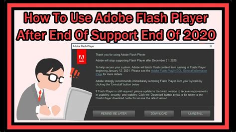 adobe flash end of support, Adobe flash end of support on december 31, 2020 – corridor interactive