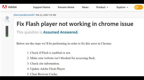 adobe flash not working on chrome, Flash chrome working any fix occurs allow animations error present run does when videos. [fixed] flash player not working: update flash player chrome
