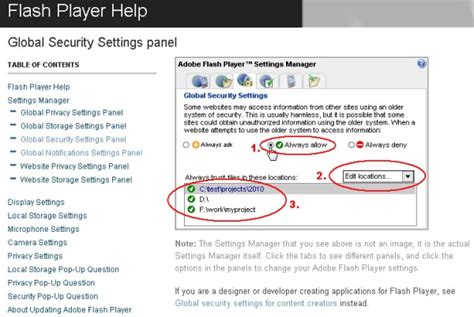 adobe flash player global security settings, Adobe flash player security techyv. The adobe flash player security