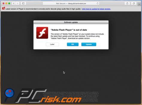 adobe flash player pop up scam, Flash player adobe pop virus date remove. How to remove ‘adobe flash player is out of date’ pop-up virus