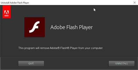 adobe flash player removal, Uninstall adobe flash player in an easy and fast way. Flash uninstall player adobe