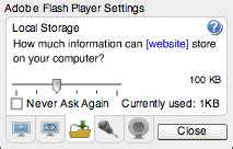 adobe flash player settings local storage, Storage settings local flash player adobe march help wikipedia miscellaneous desk reference archives