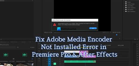 adobe media encoder error premiere pro, Media encoder error code 2
