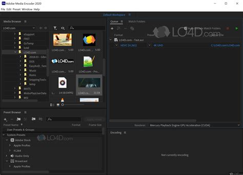 adobe media encoder for windows, Learn about & get started using adobe media encoder. Encoder helpx ame