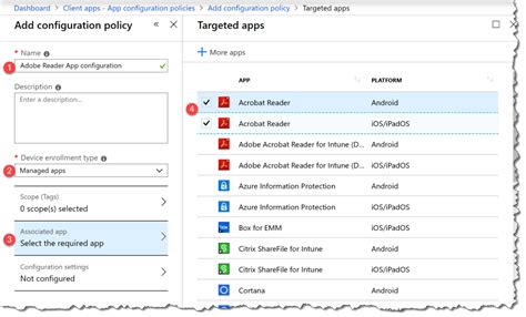 adobe reader intune app configuration, Intune configuration enrollment. Manage adobe reader for ios and android with intune – cloud first