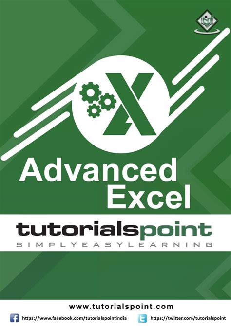 advanced excel pdf, Advanced excel tutorial in pdf