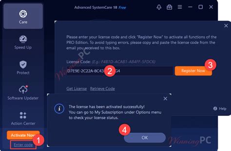 advanced systemcare pro activation code, Advanced systemcare pro 17 license key free giveaway