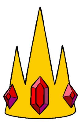 adventure time ice king crown