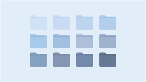 aesthetic light blue folder icon, Light pink aesthetic folder icon