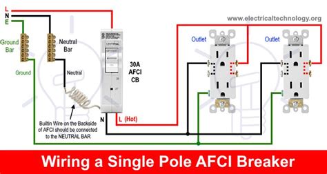 afci schematic wiring diagram 