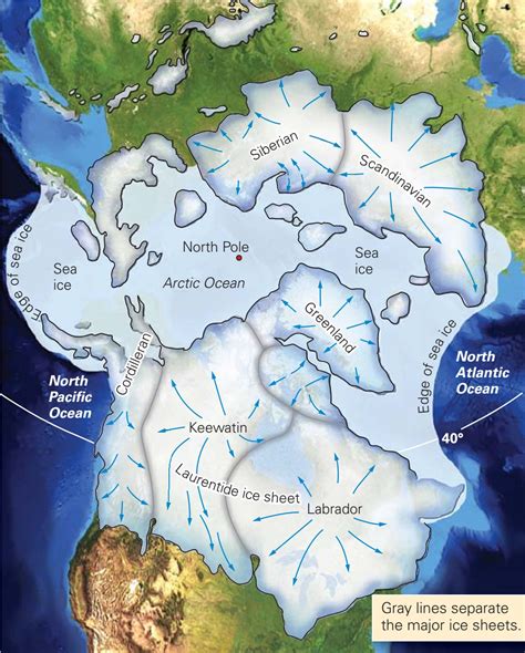 africa was covered by glaciers during the pleistocene ice age