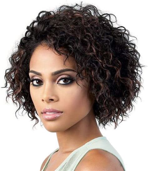 african american short curly human hair wigs