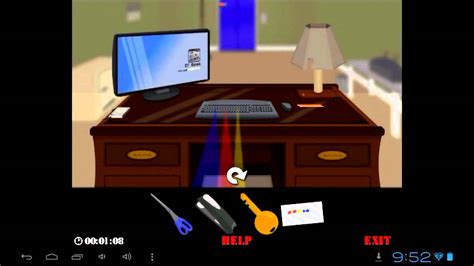 Afro Ninja Escape Office Walkthrough