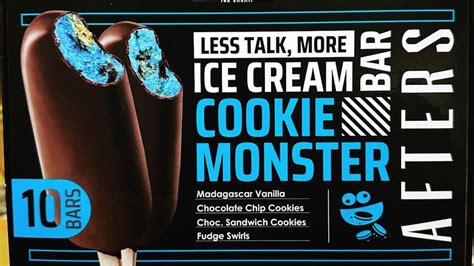 afters ice cream cookie monster