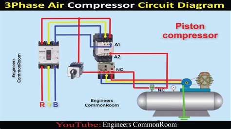 air compressor 240v wiring diagram 