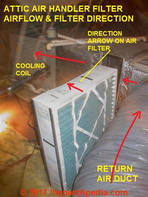 air handler diagram filter 