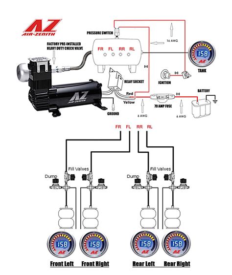 air suspension wiring diagram 