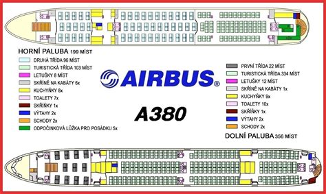 Airbus A380 Seating Chart