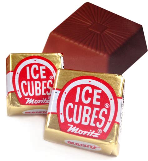 alberts chocolate ice cubes