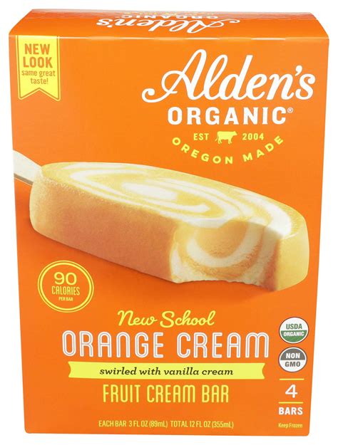 alden organic ice cream