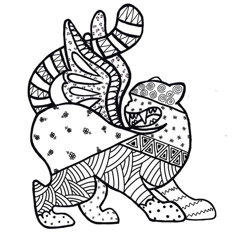 alebrijes coco coloring pages, Disney fan collector: nuevo personaje de la película coco drawing