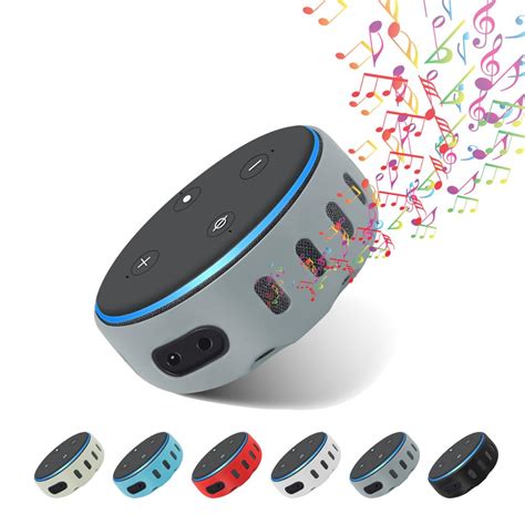 alexa echo dot 3rd gen cases, Killer deals speaker glowing protective case for alexa echo dot (3rd