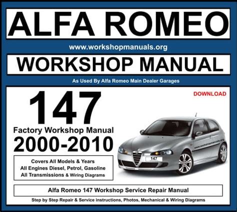 alfa 147 manual 