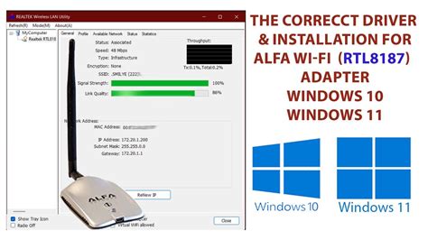 alfa wifi driver windows 10, How to install alfa wifi adapter drivers 2021