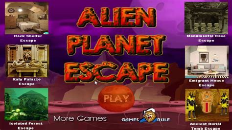 Alien Planet Escape Video Walkthrough