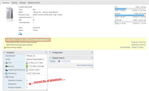 all shared datastores failed on the host, Host configuration cannot change datastore petenetlive vsphere esx refused always single had there add. Jmx exporter grafana dashboard