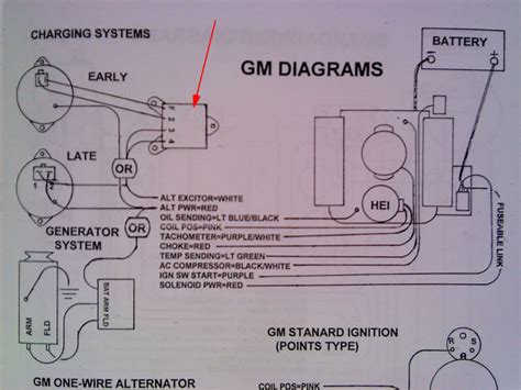 alternator wiring diagram chevy 454 